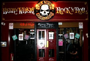 The entrance to the Crobar