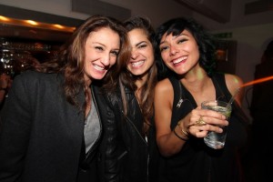 Girls at a lesbian bar