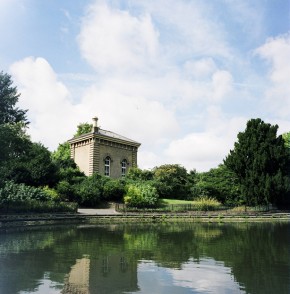 The Pump gallery sitting by the lake