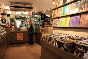 Inside the record shop Reckless Records