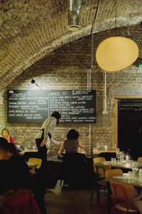 Jones and Sons - Menu and Interior